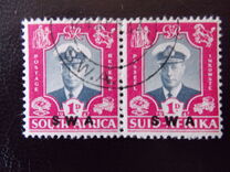 [South Africa Postage Stamps Overprinted, Вид BD]