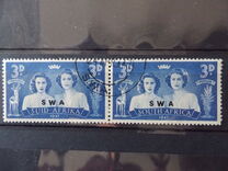 [South Africa Postage Stamps Overprinted, Вид BD4]