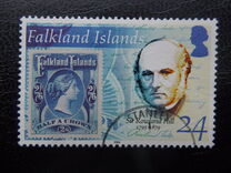 [The 125th Anniversary of the Death of Sir Rowland Hill, Postal Reformer, 1795-1879, type AFD]