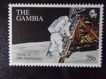 [The 20th Anniversary (1989) of First Manned Landing on Moon, type ACW]