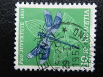[Pro Juventute - The 50th Anniversary of the Death of Johanna Spyri - Insects, type VI]