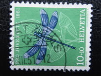[Pro Juventute - The 50th Anniversary of the Death of Johanna Spyri - Insects, type VI]