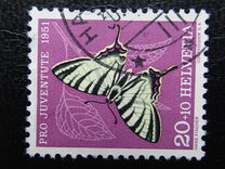[Pro Juventute - The 50th Anniversary of the Death of Johanna Spyri - Insects, type VJ]