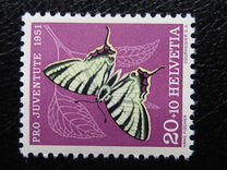 [Pro Juventute - The 50th Anniversary of the Death of Johanna Spyri - Insects, type VJ]