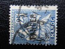 [Inscription: "MAROC" - Overprinted "TANGER", type A7]