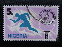 [The 2nd All-African Games, Lagos, type HH]