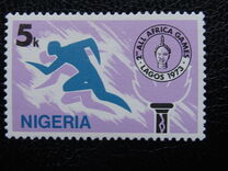 [The 2nd All-African Games, Lagos, type HH]