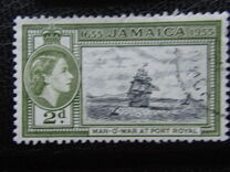 [The 300th Anniversary of Jamaica's Status as British Territory, type DV]