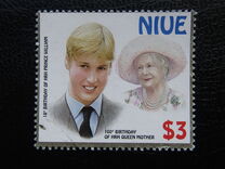 [The 100th Anniversary of the Birth of Queen Elizabeth the Queen Mother, 1900-2002 - The 18th Anniversary of the Birth of Prince William, type ADL]