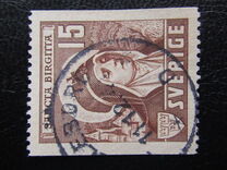[St. Bridget of Sweden - Inscription "SANCTA BIRGITTA", タイプ BV]