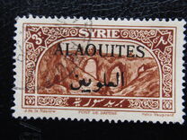 [Syrian Postage Stamps Overprinted in Red, Black or Blue, Tip D13]