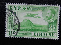 [Airmail - Views with Medallion Portrait of Haile Selassie Inset, type IN]
