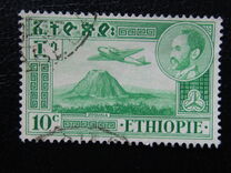 [Airmail - Views with Medallion Portrait of Haile Selassie Inset, type IN]