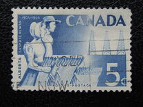 [The 50th Anniversary of Alberta and Saskatchewan Provinces, tip HH]