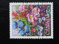 [Mostra internazionale dei fiori, Montreal - Carta: Due bande fluorescenti - Stampatore: Ashton-Potter (Canada) Ltd , Scrivi ZB]