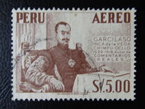[Airmail - Personalities, Nature and Culture of Peru, type LF1]