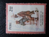 [The 170th Anniversary of the Birth of Pancho Fierro, Painter, 1810-1879, סוג WF]