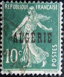 [French Postage Stamps Overprinted in Black, 类型 B4]