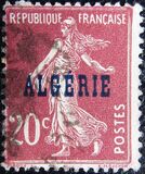 [French Postage Stamps Overprinted in Black, 类型 B7]