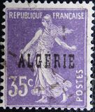 [French Postage Stamps Overprinted in Black, 类型 B9]