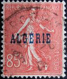 [French Postage Stamps Overprinted in Blue, Вид C6]