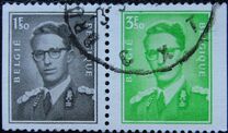 [King Baudouin - Fluorescent Paper, type RX33]