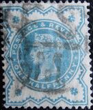 [Queen Victoria - New Colours, type AU1]
