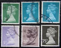 [Queen Elizabeth II. 2-Band Phosphor, Tüüp IB61]
