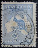 [Definitive Issues - Kangaroo and Map, Different Watermark, tip A17]