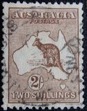 [Definitive Issues - Kangaroo and Map - Different Watermark, Typ A29]
