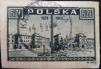 [Laments on Warsaw - Views of Warsaw from Before and From After the Devastations of the World War II, type HC]