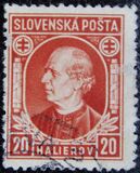 [Andrej Hlinka - Inscription "SLOVENSKÁ POŠTA", type E2]