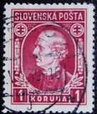 [Andrej Hlinka - Inscription "SLOVENSKÁ POŠTA", type E5]