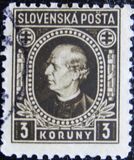 [Andrej Hlinka - Inscription "SLOVENSKÁ POŠTA", type E7]