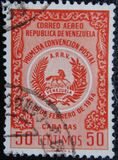 [Airmail - The 1st Postal Convention, Caracas, tip APF8]