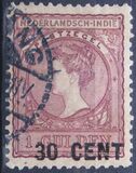 [Queen Wilhelmina - Stamps of 1905 & 1908 Surcharged, type H8]