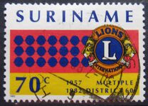 [The 25th Anniversary of Surinam Lions Club, type AQJ]