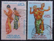 ["Visit Indonesia Year" - Traditional Dancers, 類型 ZG]