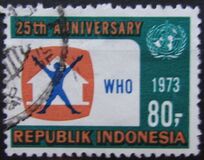 [The 25th Anniversary of W.H.O., type ABL]