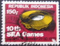 [The 10th South East Asia Games, Jakarta, typ AJM]