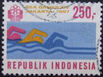 [The 14th Southeast Asia Games, Jakarta, type AUR]