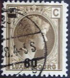 [Grand Duchess Charlotte - Surcharged, type AQ]