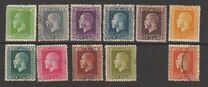 [Definitives - King George V, 1865-1936, type AW]