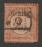 [Definitives - Stamps of 1872 Overprinted, 类型 E]