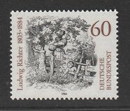 [The 100th Anniversary of the Death of Ludwig Richter, Painter, тип AKZ]