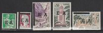 [Stamps of France Overprinted "EA" and with Bars Obliterating "REPUBLIQUE FRANCAISE", प्रकार FE1]