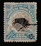 [Local Motifs - Mint Value is for Oval Bars Cancellations, type BJ]