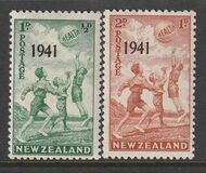 [Health Stamps of 1940 Overprinted "1941", Typ DI]
