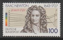 [The 350th Anniversary of Isaac Newton, Physicist, típus BBO]
