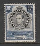 [Issues of 1935 but with Portrait of King George VI, type P]